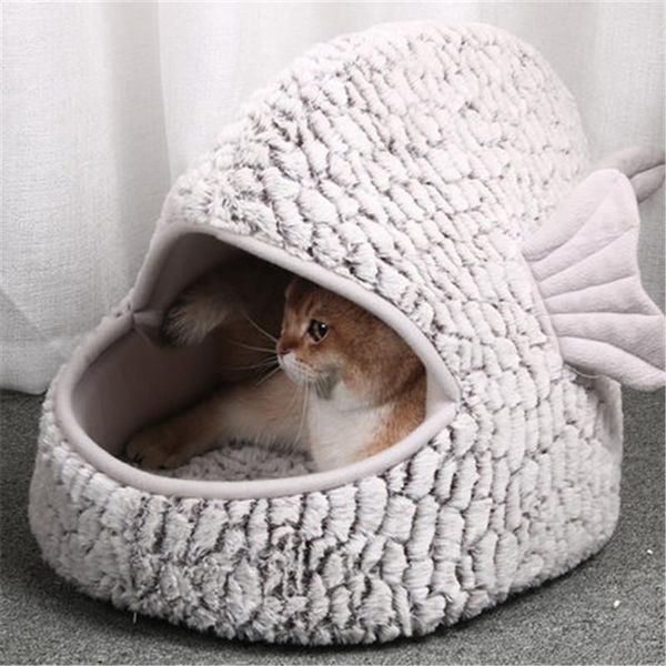 cat beds & furniture fish shape bed nest warm kitten dog sleeping kennel soft pet sofa nests for small dogs cats with thick cushion mat
cat beds & furniture fish shape bed nest warm kitten dog sleeping kennel soft pet sofa nests for small dogs cats with thick cushion mat