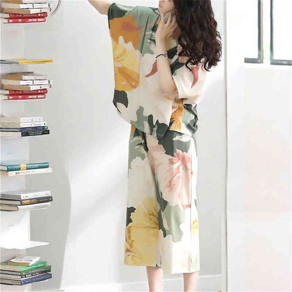 pajama sets women oversize 4xl elegant soft summer autumn basic ladies homewear pregnant lovely print fashion womens sleepwear, Black;red
pajama sets women oversize 4xl elegant soft summer autumn basic ladies homewear pregnant lovely print fashion womens sleepwear, Black;red
