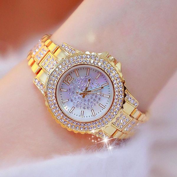 wristwatches gold women watches diamond ladies watch waterproof stainless steel dress montre femme, Slivery;brown
wristwatches gold women watches diamond ladies watch waterproof stainless steel dress montre femme, Slivery;brown