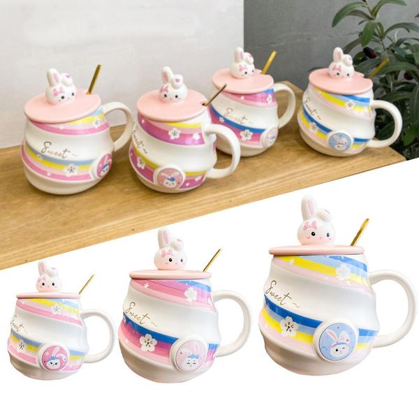 mugs cute cartoon mug large capacity ceramic cup with lid and spoon suitable for home office restaurant kitchen accessories
mugs cute cartoon mug large capacity ceramic cup with lid and spoon suitable for home office restaurant kitchen accessories