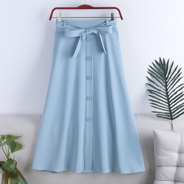 skirts 2021 girl a-line skirt to show thin spring pure color restore waist belt type a button posed long women, Black
skirts 2021 girl a-line skirt to show thin spring pure color restore waist belt type a button posed long women, Black