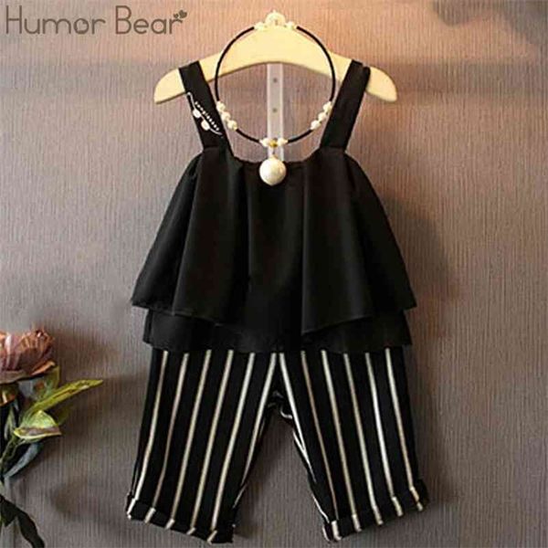 humor bear kids clothes fashion summer girls clothing sets fashion chiffon sling lothes+striped pants girls children clothes 210326, White
humor bear kids clothes fashion summer girls clothing sets fashion chiffon sling lothes+striped pants girls children clothes 210326, White