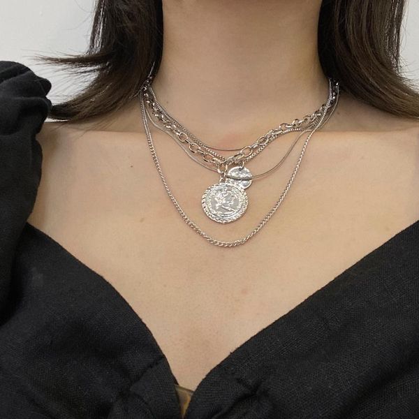 pendant necklaces necklace mens hip hop jewelry cubana south korea's retro pendants can be matched with a combination of five-piece, Silver
pendant necklaces necklace mens hip hop jewelry cubana south korea's retro pendants can be matched with a combination of five-piece, Silver