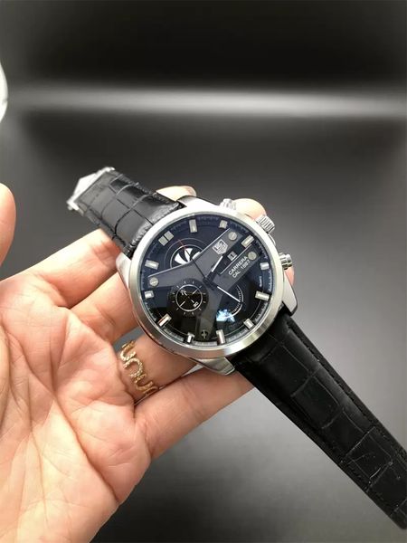 All dials working Stopwatch Men Watch Luxury Watches With Calendar Rubber strap Top Brand Quartz Wristwatch High Quality Gift 2021, Slivery;brown
All dials working Stopwatch Men Watch Luxury Watches With Calendar Rubber strap Top Brand Quartz Wristwatch High Quality Gift 2021, Slivery;brown