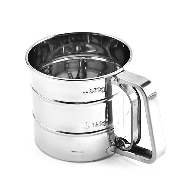 baking & pastry tools stainless steel flour sieve cup powder mesh kitchen gadget for cakes hand-screened sugar strainer
baking & pastry tools stainless steel flour sieve cup powder mesh kitchen gadget for cakes hand-screened sugar strainer