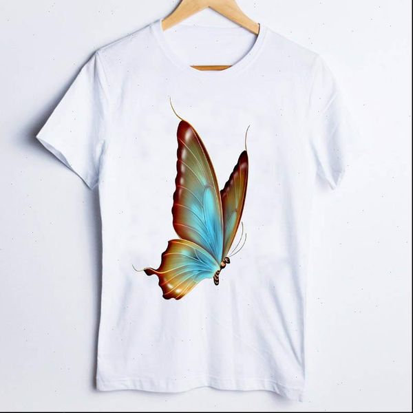 women t shirt tees for print butterfly fashion elegant printing cute 90s style ladies clothes lady clothing female, White
women t shirt tees for print butterfly fashion elegant printing cute 90s style ladies clothes lady clothing female, White
