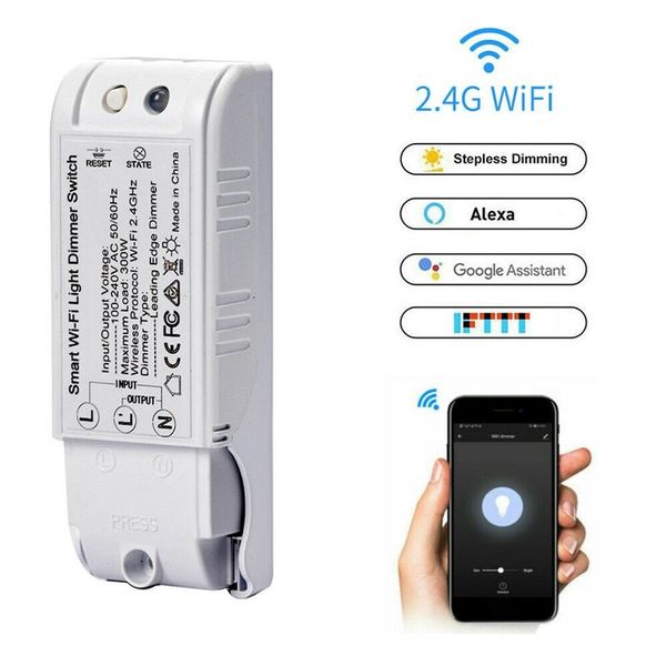 smart home control wifi light dimmer switch wireless module tuya life app voice remote work with alexa google
smart home control wifi light dimmer switch wireless module tuya life app voice remote work with alexa google