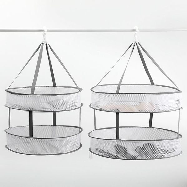 foldable clothes drying net basket windproof socks underwear sweater nets hanging clothing organizer 1pc laundry storage & organization
foldable clothes drying net basket windproof socks underwear sweater nets hanging clothing organizer 1pc laundry storage & organization