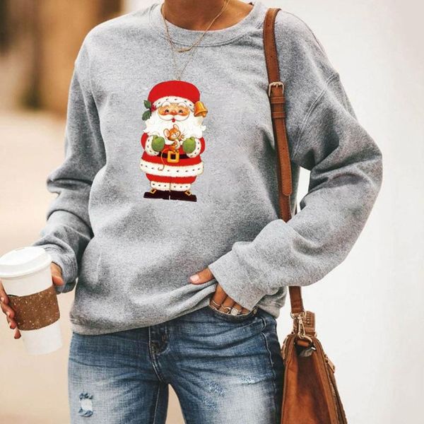 christmas sweater women printing plus velvet round neck long sleeve sweaters cotton clothes blouse sweatshirt women's, White;black
christmas sweater women printing plus velvet round neck long sleeve sweaters cotton clothes blouse sweatshirt women's, White;black