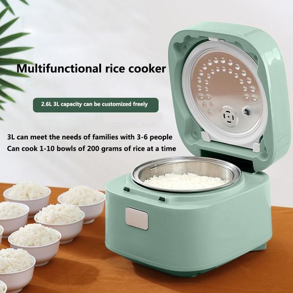 rice cooker household multi-function reservation 2.6l stainless steel double-liner small appliances for cookers
rice cooker household multi-function reservation 2.6l stainless steel double-liner small appliances for cookers