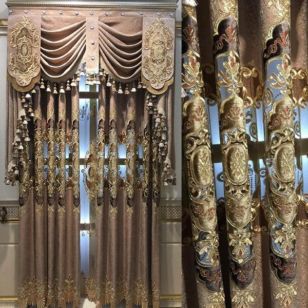 curtain & drapes european-style simple and wild water-soluble hollow embroidered chenille fabric curtains for living dining room bedroom 202
curtain & drapes european-style simple and wild water-soluble hollow embroidered chenille fabric curtains for living dining room bedroom 202