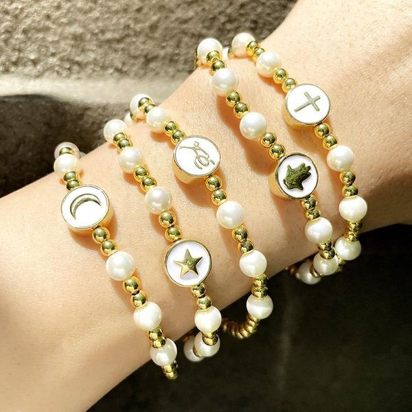link, chain ins fashion gold beads bracelet for women female bohemian vintage pearl bangles jewelry girl gift, Black
link, chain ins fashion gold beads bracelet for women female bohemian vintage pearl bangles jewelry girl gift, Black