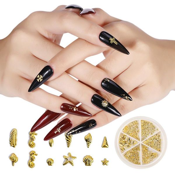 nail art decorations zhifei manicure alloy round metal rivet ornament disc box willow diamond heart combination, Silver;gold
nail art decorations zhifei manicure alloy round metal rivet ornament disc box willow diamond heart combination, Silver;gold
