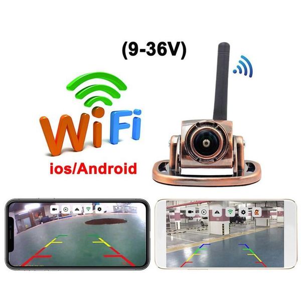 car rear view cameras& parking sensors 180 degree truck van rv double head backup camera wifi wireless night vision 
car rear view cameras& parking sensors 180 degree truck van rv double head backup camera wifi wireless night vision