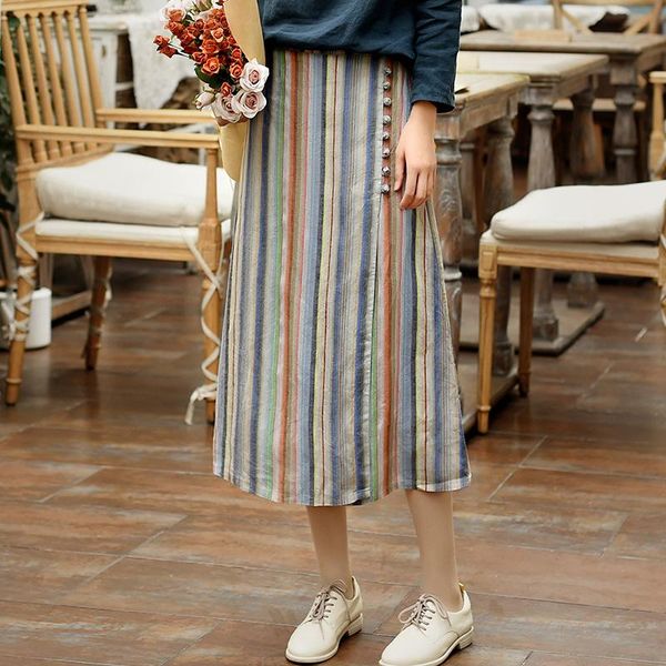 skirts 2021 spring literary women's linen skirt mid-length retro disc button chinese style a-line, Black
skirts 2021 spring literary women's linen skirt mid-length retro disc button chinese style a-line, Black