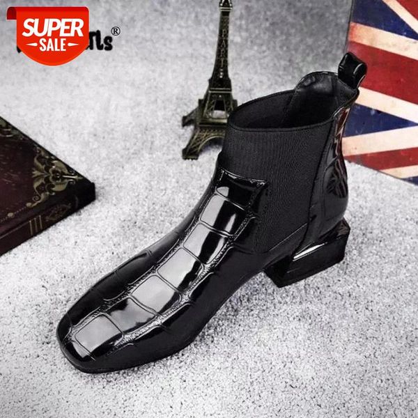 chic women boots shiny pu leather autumn winter shoes woman square toe block heels ankle boots female botas mujer drop shipping #za7j, Black
chic women boots shiny pu leather autumn winter shoes woman square toe block heels ankle boots female botas mujer drop shipping #za7j, Black
