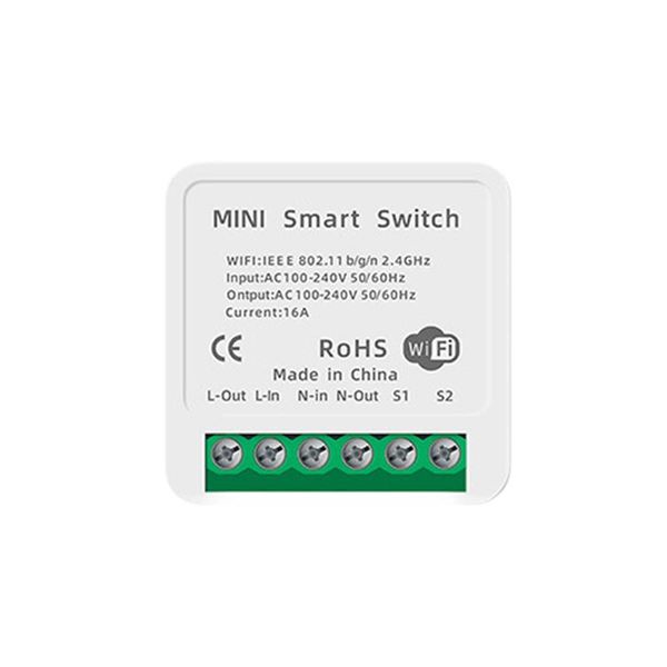tuya smart switch 16a mini wifi home diy intelligent module wireless switches app control for alexa google automation modules
tuya smart switch 16a mini wifi home diy intelligent module wireless switches app control for alexa google automation modules