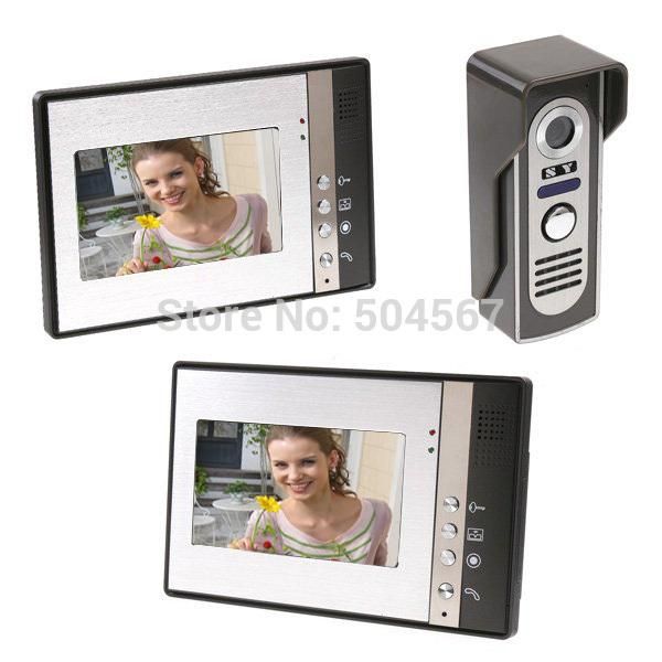 7" lcd monitor video door phone doorbell access control intercom kit night vision phones
7" lcd monitor video door phone doorbell access control intercom kit night vision phones