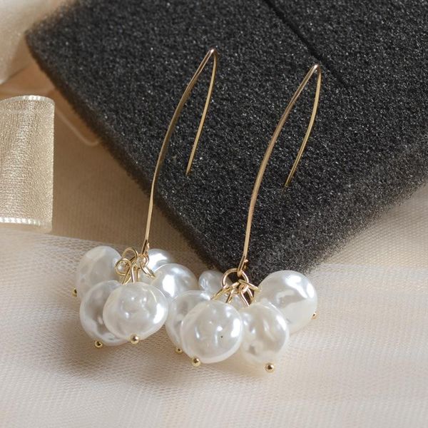 dangle & chandelier a retro-style imitation of pearls ins style simple 100 pieces korean temperament earrings, Silver
dangle & chandelier a retro-style imitation of pearls ins style simple 100 pieces korean temperament earrings, Silver