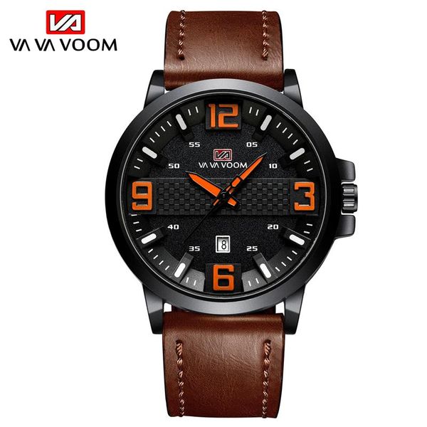 wristwatches vava voom mens watches quartz men's watch pu leather strap men fashions casual wristwatch male clock boys, Slivery;brown
wristwatches vava voom mens watches quartz men's watch pu leather strap men fashions casual wristwatch male clock boys, Slivery;brown