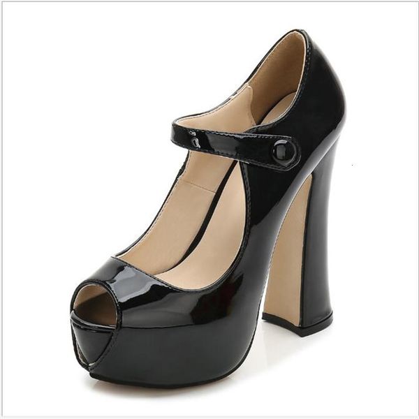 dress shoes 14cm heels women's club red platform super high pumps waterproof high-heeled wqaa, Black
dress shoes 14cm heels women's club red platform super high pumps waterproof high-heeled wqaa, Black