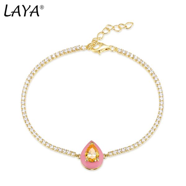 laya link chian bracelet for women pure 925 sterling silver shiny white cubic zirconia pink enamel fashion jewelry handmade enamel 2022 tren, Black
laya link chian bracelet for women pure 925 sterling silver shiny white cubic zirconia pink enamel fashion jewelry handmade enamel 2022 tren, Black