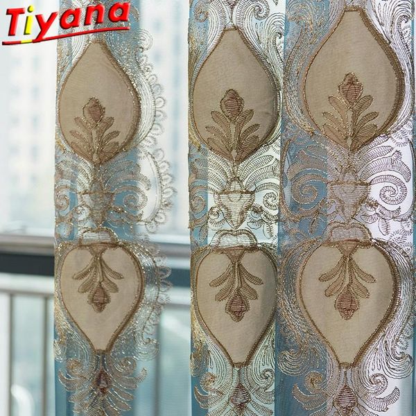 blue beige european embroidery tulle curtains for living room luxury yarn/gauze bedroom x-hm697 #vt curtain & drapes
blue beige european embroidery tulle curtains for living room luxury yarn/gauze bedroom x-hm697 #vt curtain & drapes