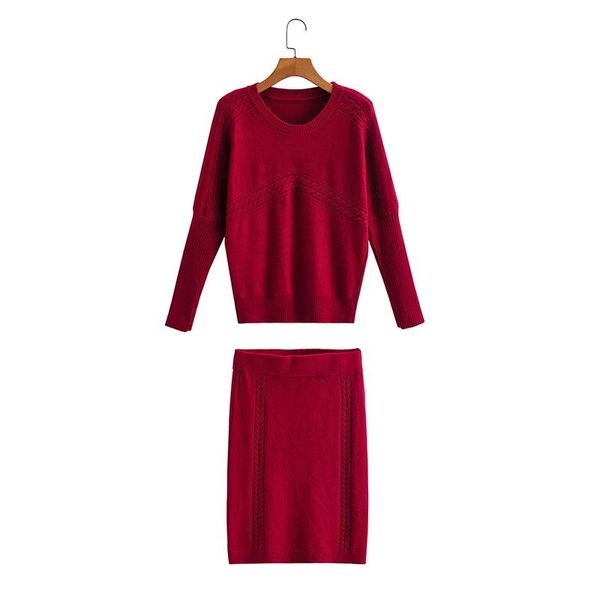 casual dresses autumn knitted sweater dress korean women's clothing 2021 vintage o neck red twist bat sleeve suit women vestidos, Black;gray
casual dresses autumn knitted sweater dress korean women's clothing 2021 vintage o neck red twist bat sleeve suit women vestidos, Black;gray