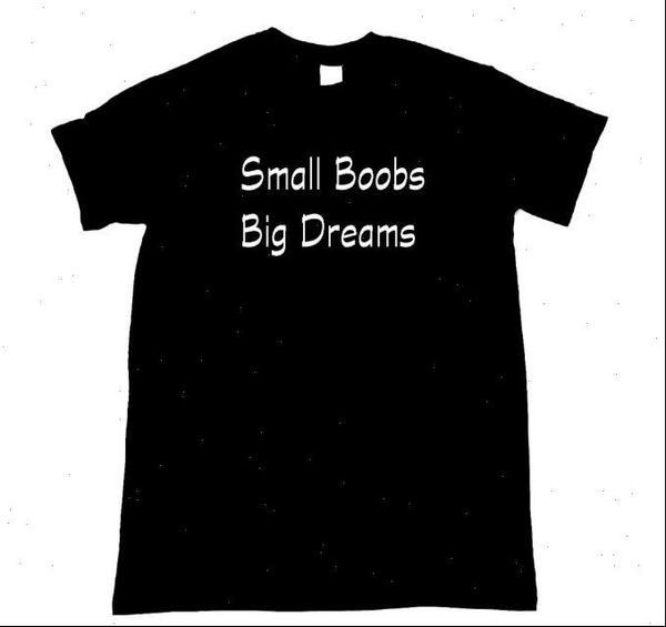 small womens t shirts boobs big dreams letters print tshirt cotton casual funny shirt for lady tee hipster drop, White
small womens t shirts boobs big dreams letters print tshirt cotton casual funny shirt for lady tee hipster drop, White