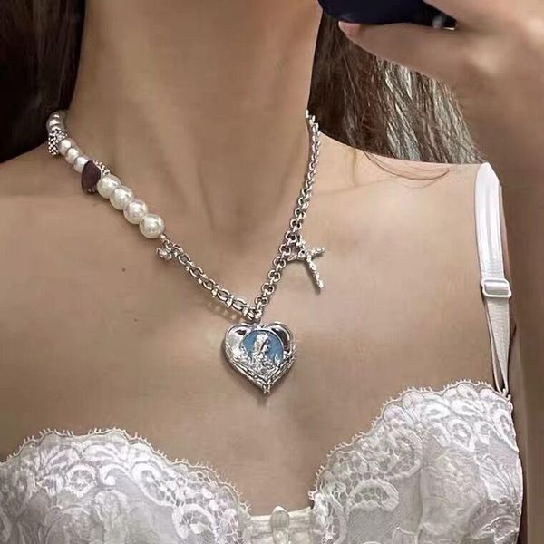 chains harajuku resin necklace for women jewelry bead chain female symbol internet girl choker punk rock collares mujer cl58, Silver
chains harajuku resin necklace for women jewelry bead chain female symbol internet girl choker punk rock collares mujer cl58, Silver