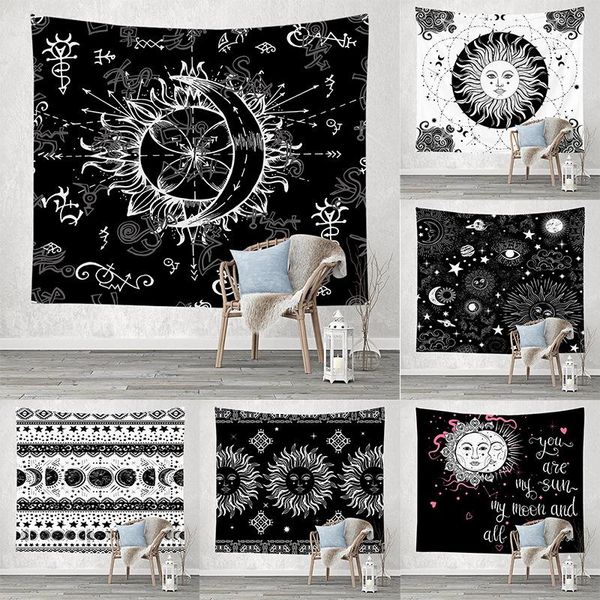 tapestries white black sun and moon tapestry witchcraft supplies hippie wall rugs decor blanket drop
tapestries white black sun and moon tapestry witchcraft supplies hippie wall rugs decor blanket drop