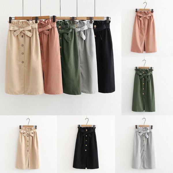 skirts womens casual denim vintage comfortable high waist ladies long single breasted skirt elastic quality, Black
skirts womens casual denim vintage comfortable high waist ladies long single breasted skirt elastic quality, Black