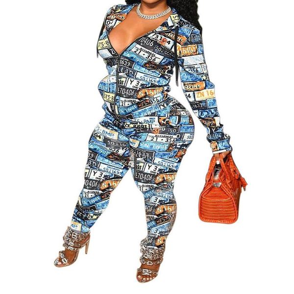 women's two piece pants tight and thin spring autumn ladies suit printed long-sleeved fashion all-match sportswear can be worn outside, White
women's two piece pants tight and thin spring autumn ladies suit printed long-sleeved fashion all-match sportswear can be worn outside, White