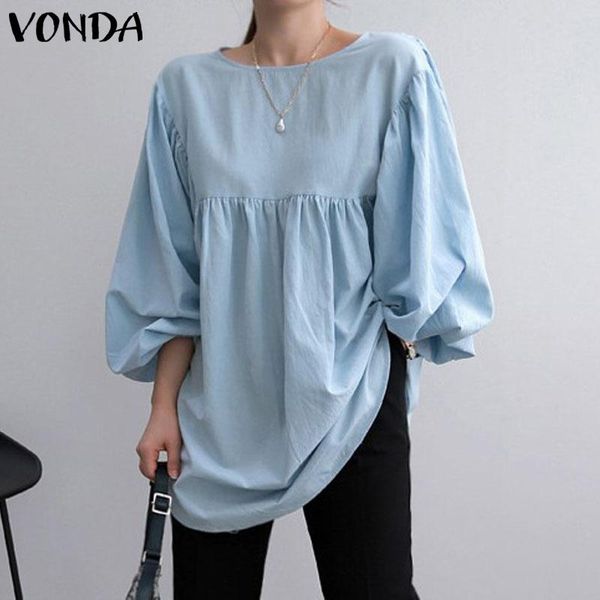 women's blouses & shirts women casual tunic asymmetric hem solid blouse 2021 vonda cotton vintage long sleeve crew neck, White
women's blouses & shirts women casual tunic asymmetric hem solid blouse 2021 vonda cotton vintage long sleeve crew neck, White