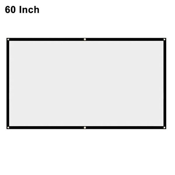 projection screens 16:9 foldable screen portable white projector curtain 60/72/84/100\"
projection screens 16:9 foldable screen portable white projector curtain 60/72/84/100\"