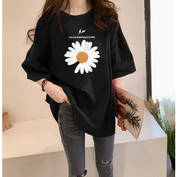 peaceminusone dress harajuku summer polyester womens t shirts vintage casual simple femme kpop plus size, White
peaceminusone dress harajuku summer polyester womens t shirts vintage casual simple femme kpop plus size, White