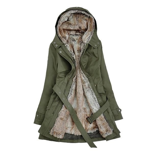 women's trench coats winter women coat faux fur female black beige army green overcoat warm thicken detachable inner plus size, Tan;black
women's trench coats winter women coat faux fur female black beige army green overcoat warm thicken detachable inner plus size, Tan;black