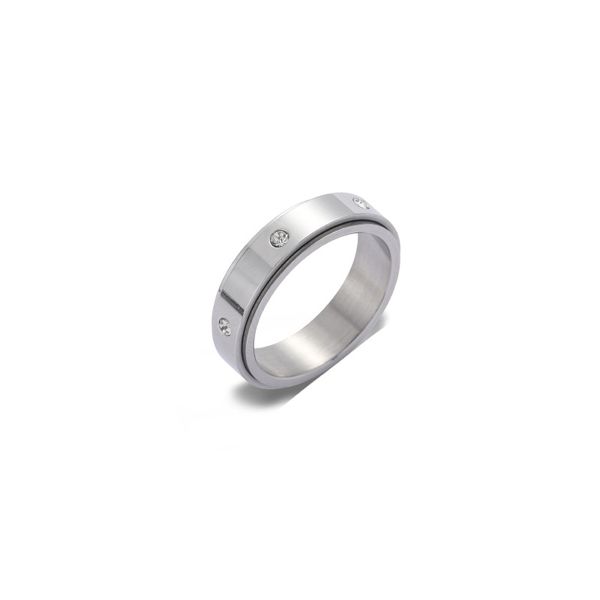 jewelry korean version simple stainless steel smooth diamond ring, men's and women's personalized hand ornaments, Black
jewelry korean version simple stainless steel smooth diamond ring, men's and women's personalized hand ornaments, Black