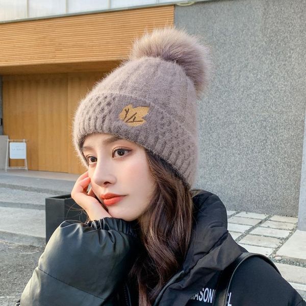 beanies korean version of autumn and winter thickened woolen hat warmth velvet knitted fur ball head
beanies korean version of autumn and winter thickened woolen hat warmth velvet knitted fur ball head