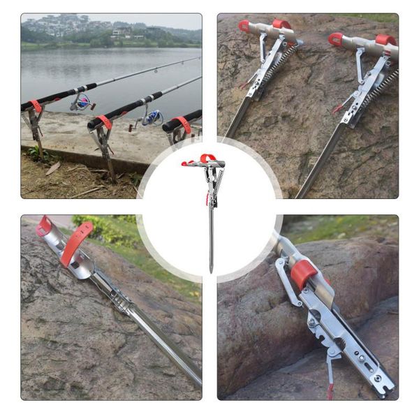 full stainless steel automatic spring fishing rods holders, adjustable sensitivity folding bite brack outdoor equipment boat
full stainless steel automatic spring fishing rods holders, adjustable sensitivity folding bite brack outdoor equipment boat