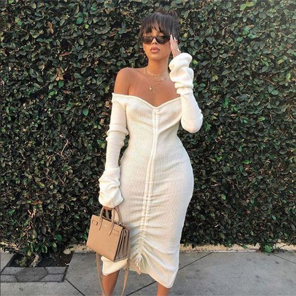 casual dresses front trekkoord bandage jurken slash hals lange mouwen club party dress herfst winter off shoulder jurk birthday, Black;gray
casual dresses front trekkoord bandage jurken slash hals lange mouwen club party dress herfst winter off shoulder jurk birthday, Black;gray