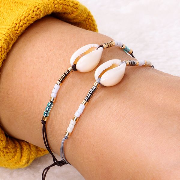 colorful seedbeads strands shell charm bracelet new fashion bohemian style jewelry, Golden;silver
colorful seedbeads strands shell charm bracelet new fashion bohemian style jewelry, Golden;silver