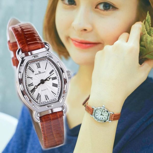wristwatches women's watches waterproof square clock casual retro sports quartz watch for women leather strap ladies analog wristwatch, Slivery;brown 
wristwatches women's watches waterproof square clock casual retro sports quartz watch for women leather strap ladies analog wristwatch, Slivery;brown