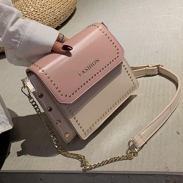 cross body elegant female flip square bag 2021 fashion quality pu leather women's designer handbag rivet chain shoulder messenger bags
cross body elegant female flip square bag 2021 fashion quality pu leather women's designer handbag rivet chain shoulder messenger bags