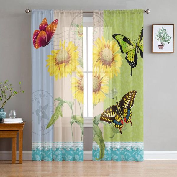 curtain & drapes flower sunflower butterfly postmark tulle window treatment sheer curtains for living room the bedroom decoration
curtain & drapes flower sunflower butterfly postmark tulle window treatment sheer curtains for living room the bedroom decoration