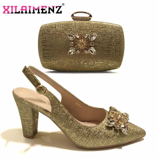 elegant 2021 special design women shoes and bag to match african style italian ladies party matching in gold color dress, Black
elegant 2021 special design women shoes and bag to match african style italian ladies party matching in gold color dress, Black