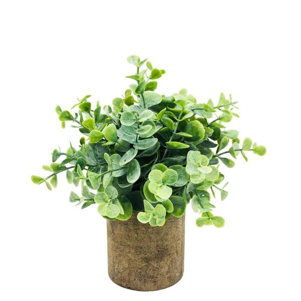 simulation plant flower eucalyptus potted green decorative flowers & wreaths