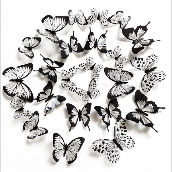 wall stickers 3d stereo simulation black and white pattern butterfly for refrigerator door living room decoration
wall stickers 3d stereo simulation black and white pattern butterfly for refrigerator door living room decoration