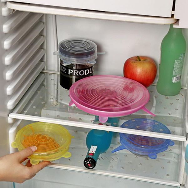 food savers & storage containers 6-piece/set of reusable packaging seals high elastic silicone sleeve stretch fruit plastic wrap home kitche
food savers & storage containers 6-piece/set of reusable packaging seals high elastic silicone sleeve stretch fruit plastic wrap home kitche