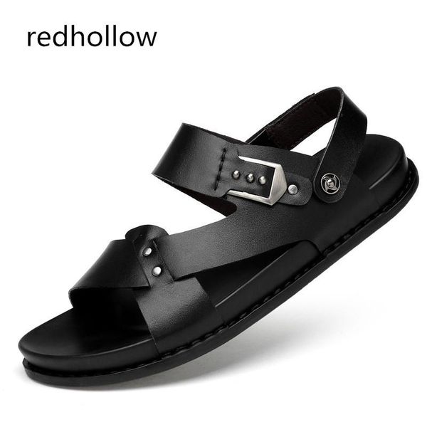 sandals men casual summer slip on men's genuine leather beach soft shoes rome flat man high quality, Black
sandals men casual summer slip on men's genuine leather beach soft shoes rome flat man high quality, Black